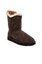 view 2 of 5 Double Halo Short Boot with Fur in Cappuccino
