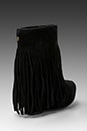 view 4 of 4 Veleta Fringe Wedge Boot in Black