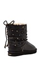 view 4 of 5 Alesta Studs Boot with Wool and Twinface Sheepskin en Black Distressed/Distressed Studs in Black Distressed & Distressed Studs