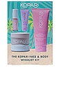 view 2 of 7 THE KOPARI FACE & BODY WISHLIST KIT 페이스 & 바디 키트 in 