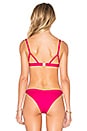 view 3 of 4 Josie Bikini Top in Berry