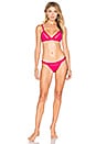 view 4 of 4 Josie Bikini Top in Berry