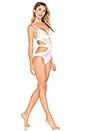 view 2 of 3 Frankie One Piece in White