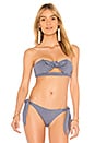 view 1 of 4 HAUT DE MAILLOT DE BAIN RIRI in Ash Blue