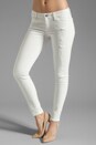 view 1 of 6 Japanese Denim Skinny in Destroyed White