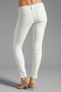 view 3 of 6 Japanese Denim Skinny in Destroyed White