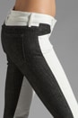 view 5 of 6 Jean Skinny Colorblock en White/Black in White & Black