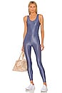 view 2 of 3 Victory Infinity Jumpsuit in Blue Shadow