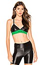 view 1 of 4 SUJETADOR DEPORTE MADDOX in Black & Verde
