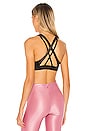 view 4 of 5 Endpoint Infinity Sports Bra in Rosa & Black
