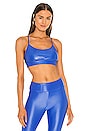view 1 of 4 Slate Infinity Sports Bra in Electric Blue & Black
