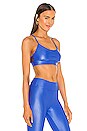 view 2 of 4 Slate Infinity Sports Bra in Electric Blue & Black