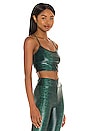 view 2 of 4 Norah Infinity Bra in Duffle Green Caiman