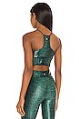 view 3 of 4 Norah Infinity Bra in Duffle Green Caiman