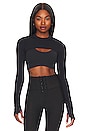view 1 of 4 Mina Blackout Shrug in Black