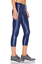view 2 of 4 Lusturous Crop Legging in Navy