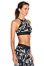 view 2 of 4 Knockout Bralette in Black Camo & Black