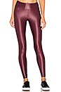 view 1 of 4 Lustrous Legging in Wine