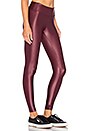 view 2 of 4 Lustrous Legging in Wine