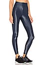 view 2 of 4 Lustrous High Rise Legging in Midnight Blue