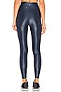 view 3 of 4 Lustrous High Rise Legging in Midnight Blue