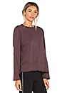 view 2 of 4 Global Sweatshirt in Bordeaux