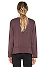view 3 of 4 Global Sweatshirt in Bordeaux
