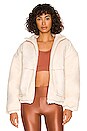 view 1 of 6 CHAQUETA REVERSIBLE AINA FAUX SHERPA in Off-White
