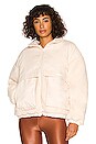 view 3 of 6 CHAQUETA REVERSIBLE AINA FAUX SHERPA in Off-White