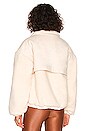 view 5 of 6 CHAQUETA REVERSIBLE AINA FAUX SHERPA in Off-White