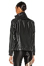 view 3 of 5 BLOUSON ANORAK in Black & Cafe