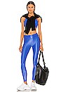 view 4 of 4 Lustrous Legging in Electric Blue