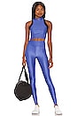 view 4 of 4 Spark Energy High Rise Legging in Amparo Blue
