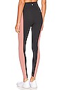 view 3 of 4 Intention High Rise Rib Legging in Alvarado & Black