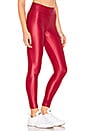 view 2 of 4 Lustrous High Rise Legging in Red