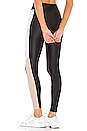 view 3 of 4 Serendipity High Rise Energy Legging in Black & Serein & Taupe