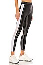 view 2 of 4 Emblem High Rise Cropped Legging in Black & White
