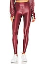 view 1 of 4 Lustrous High Rise Legging in Ruby