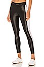 view 1 of 4 Emblem Cropped Legging in Black & White