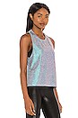 view 2 of 4 Muscle Iridescent Tank in Storm