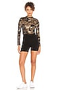 view 4 of 4 Luca Infinity Long Sleeve Crop Top in Camo