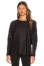 view 1 of 4 Beat Long Sleeve Top in Black