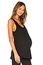 view 2 of 4 Impulse Maternity Tank in Black