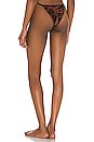 view 4 of 5 Kyra Reversible Bikini Bottom in Brown Cheetara & Black