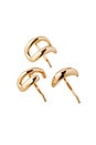 view 1 of 5 Hair Cuffs in Gold