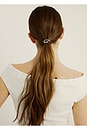 view 3 of 5 PUÑOS DE PELO HAIR CUFFS in Silver