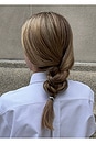 view 5 of 5 PUÑOS DE PELO HAIR CUFFS in Silver
