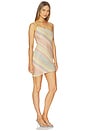 view 2 of 5 MINIVESTIDO KAPRI in Pastel Striped Knit