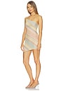 view 3 of 5 MINIVESTIDO KAPRI in Pastel Striped Knit