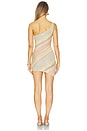view 4 of 5 MINIVESTIDO KAPRI in Pastel Striped Knit